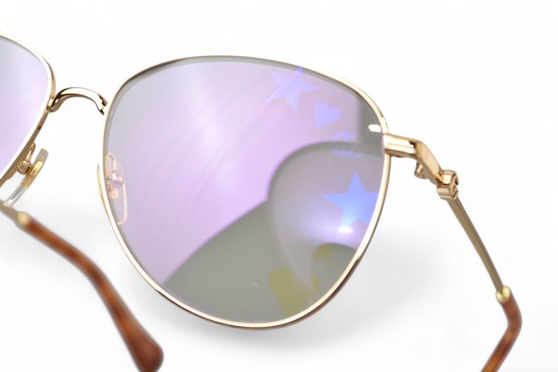 Gucci Sunglasses Eyewear Gucci Dimmable Sunglasses Gg1419sk 004 60□15-145 Gold