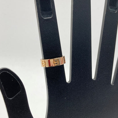 Cartier Love Ring K18pg Pink Gold #49 (equivalent to Size 9) Ring