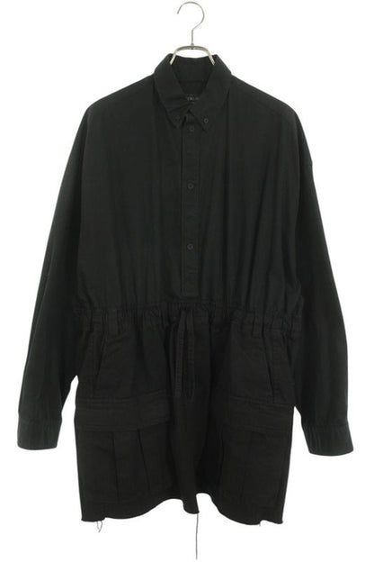 Balenciaga 720102 Tnp04 Button Down Cargo Shirt Blouson Men 1