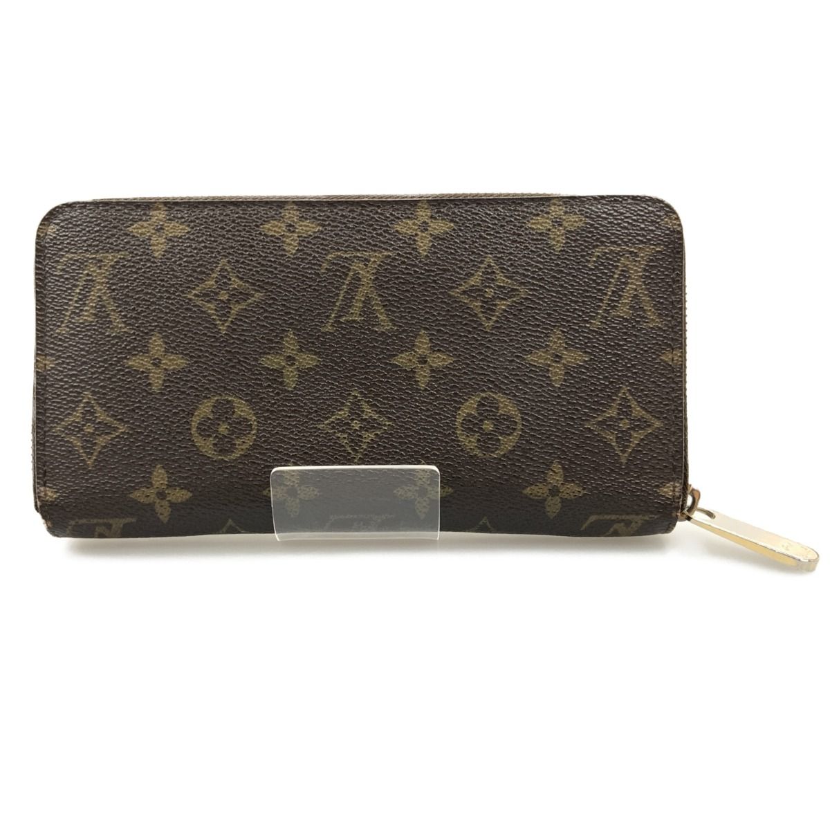 Louis Vuitton Monogram Zippy Wallet Round Zipper Long Wallet M42616 Brown