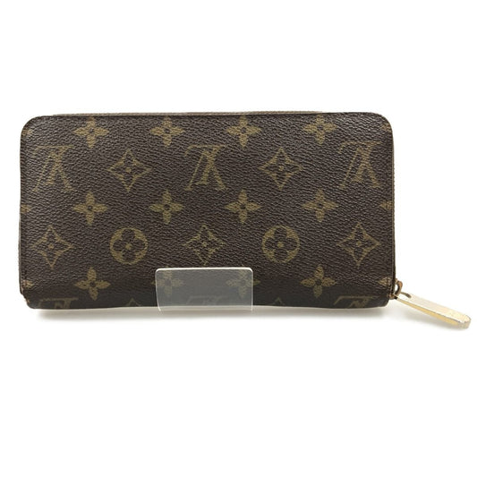 Louis Vuitton Monogram Zippy Wallet Round Zipper Long Wallet M42616 Brown