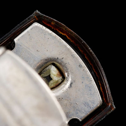 Chanel Camellia Ribbon Velour Black Women's Barrette