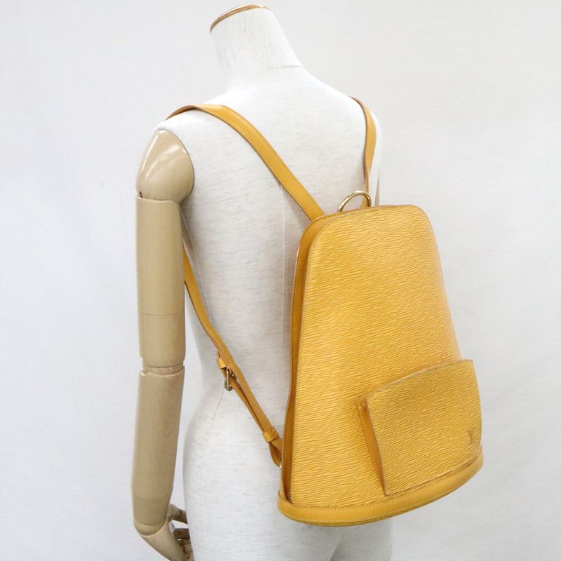Louis Vuitton Epi Cobran Backpack M52299 Tassili Yellow - Backpack