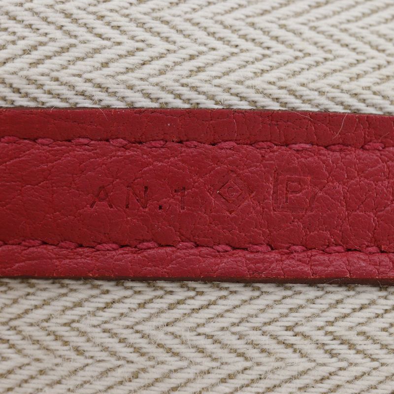 Hermes Garden Party PM Negonda Bougainvillea Red □P Ladies Tote Bag