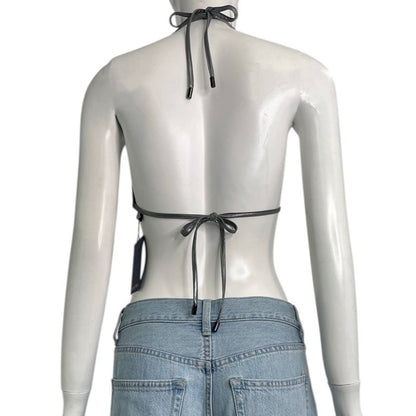 Louis Vuitton 2022 Swimsuit Biggini Top Silver