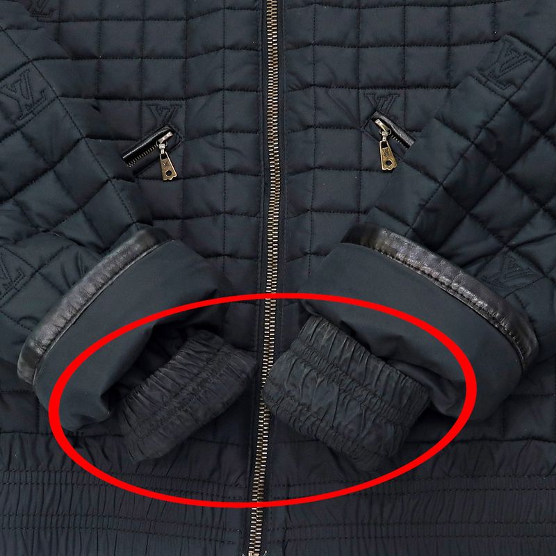 Louis Vuitton Quilted Jacket Size 36 Black Outerwear - Cold Protection