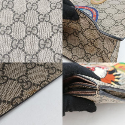 Guccigg Supreme Courier Beige And Multicolor PVC Coated Canvas 474084d024705947