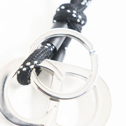 20SS DIOR / DIOR Homme CD Logo Silver Hardware Climbing Rope Carabiner Snap