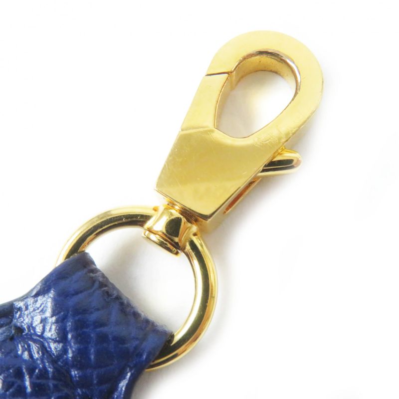 Hermes Bandouliere Tresage De Cuir Leather Gold Hardware Shoulder Strap For