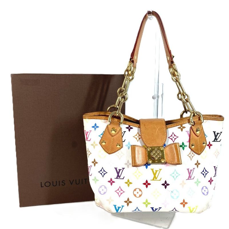 Louis Vuitton Shoulder Bag Annie MM Annie MM M40307 Monogram Multicolor Canvas