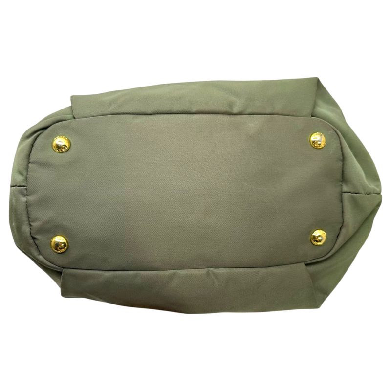 Prada Logo Nylon Draw String Tote Bag Logo Nylon Draw String Tote Bag Br4366