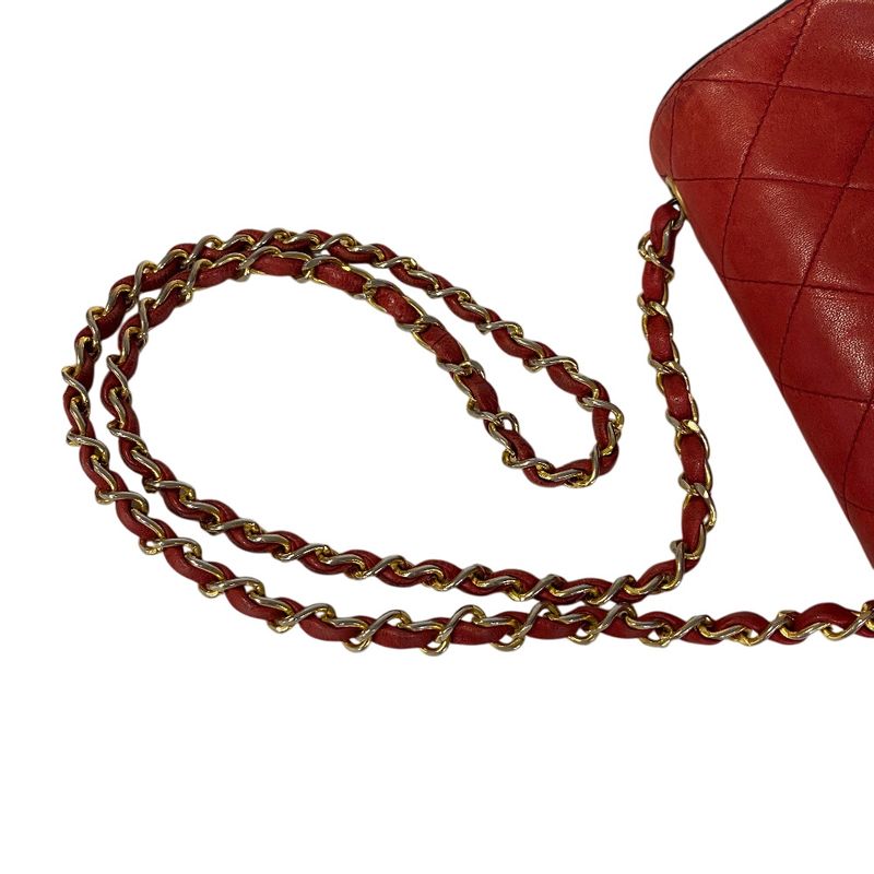 Chanel Mini Matelasse Chain Shoulder Bag No 1 Lambskin Shoulder Bag Cabasn