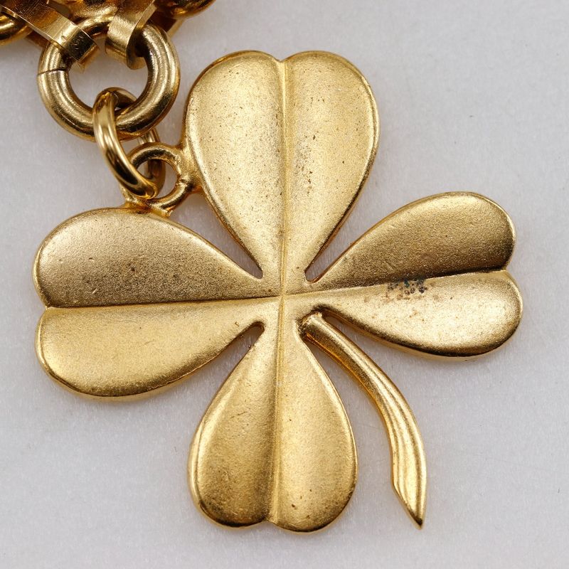 Chanel Icon Charm Vintage Coco Mark Gold Plated 96P Ladies 74.2g Brooch