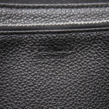 Prada Soft Calf Triangle 2ml317 Leather Black 0781 Black Long Wallet Prada