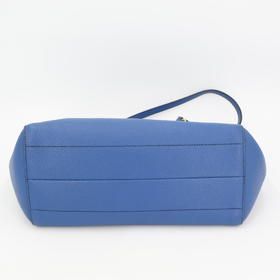 Prada Tote Bag Leather Blue