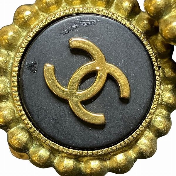 Chanel 95P Matelasse Coco Mark Branded Accessories Earrings Ladies