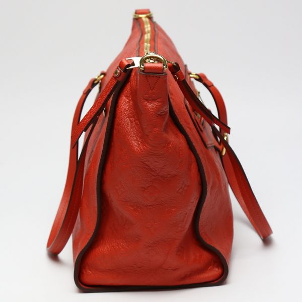 Louis Vuitton M50048 Empreinte Bastille MM Monogram Tote Bag Louis Vuitton Red