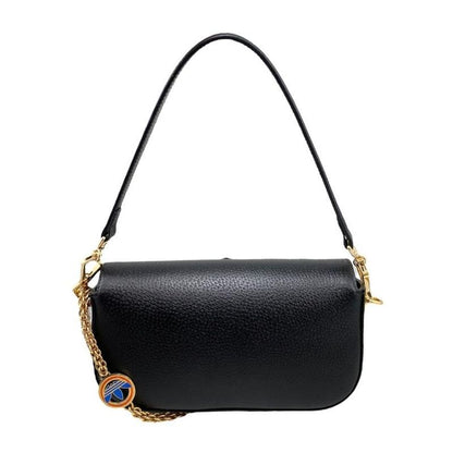 Gucci X Adidas Collaboration Shoulder Bag Horsebit 722009 Logo Chain Black