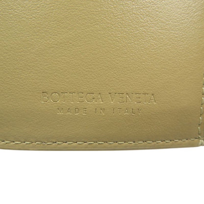 Bottega Veneta Triangle Tiny Wallet Calfskin Gold Hardware Silver Hardware