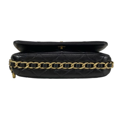 Chanel Shoulder Bag Matelasse As4451 Black Chain Shoulder / Vintage Gold