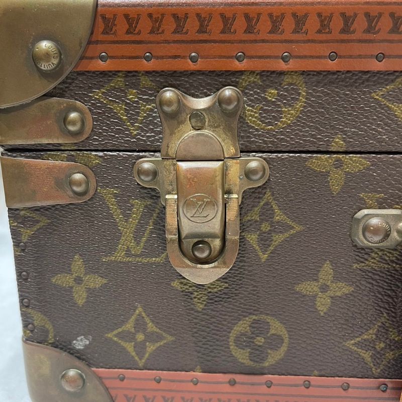 Louis Vuitton ⑤ M21424 Cotteville 40 Monogram Trunk Case Unisex Brown FREE