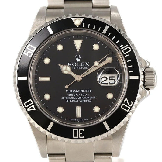 Rolex Submariner Date SS Automatic Winding Number Watch