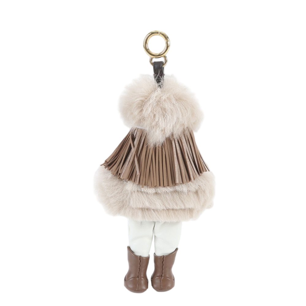 Fendi Sylvie a Collectable Bag Charm Vest Friends Forever Leather — view 2