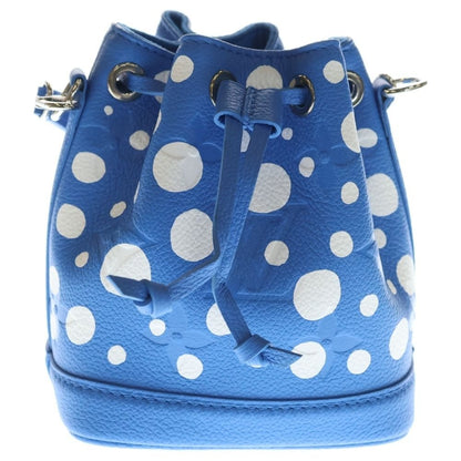 Louis Vuitton YK Nano Noe Monogram Bag Yayoi Kusama Light Blue