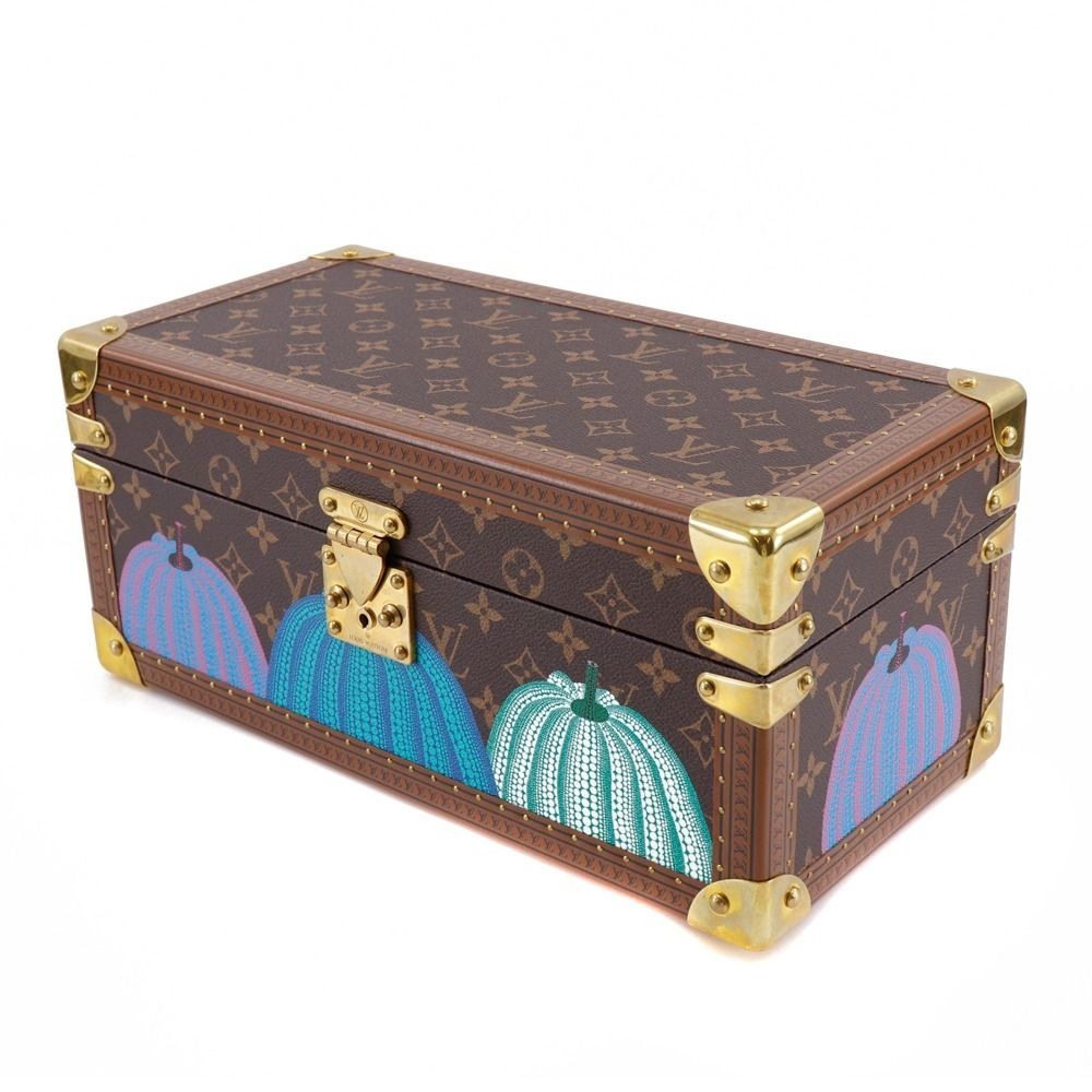 Louis Vuitton Cough Sessoir Watch & Case Yayoi Kusama LV Yk