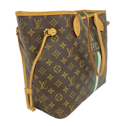 Louis Vuitton Tote Monogram Neverfull My LV Heritage Brown Green — view 2
