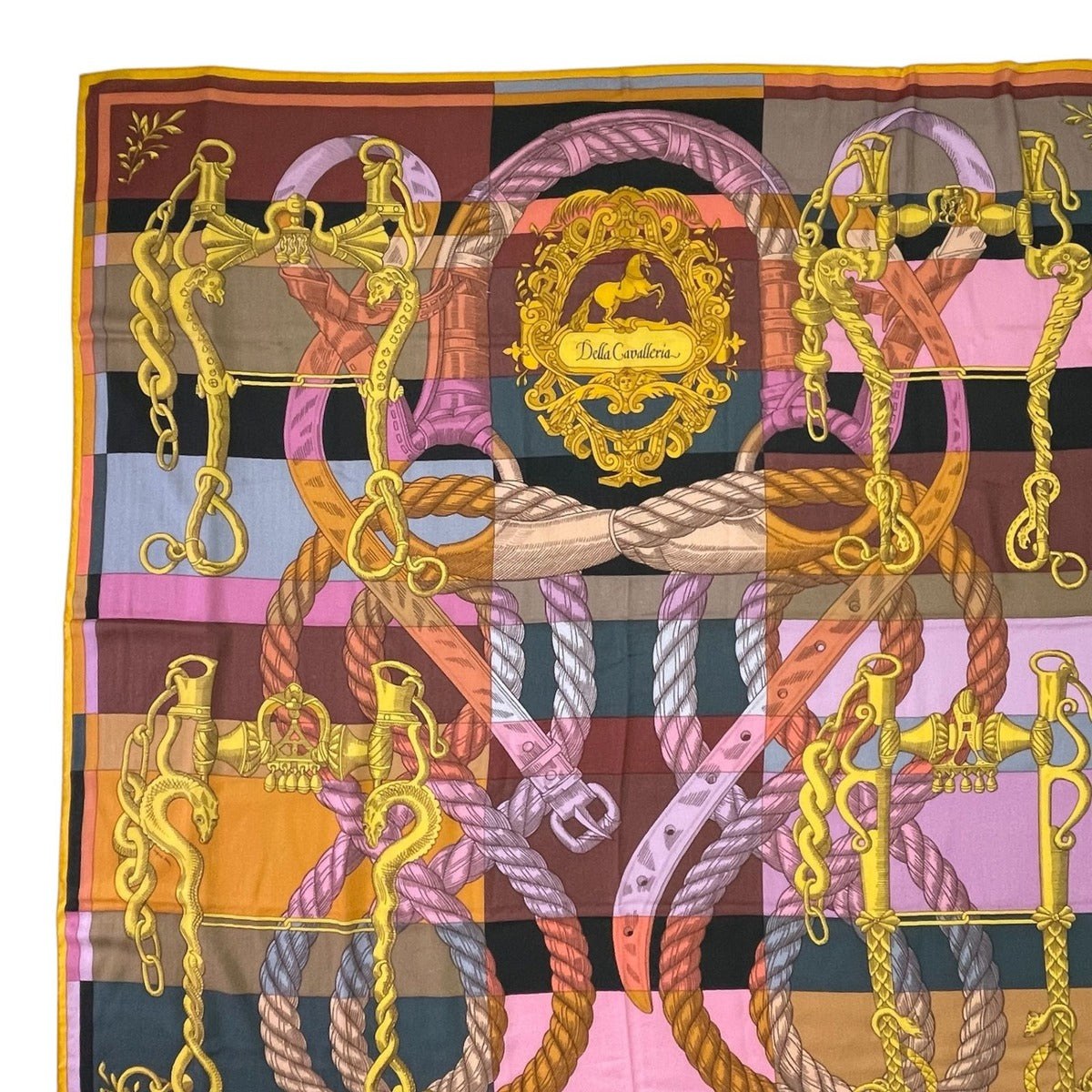 Hermes Scarf Carre 140 Large Della Cavalleria Multicolor — view 2