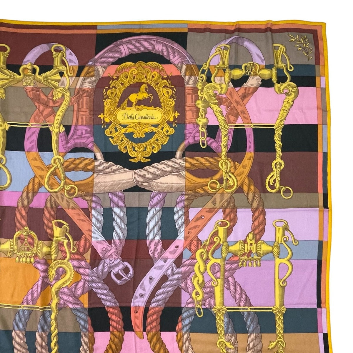 Hermes Scarf Carre 140 Large Della Cavalleria Multicolor — view 3