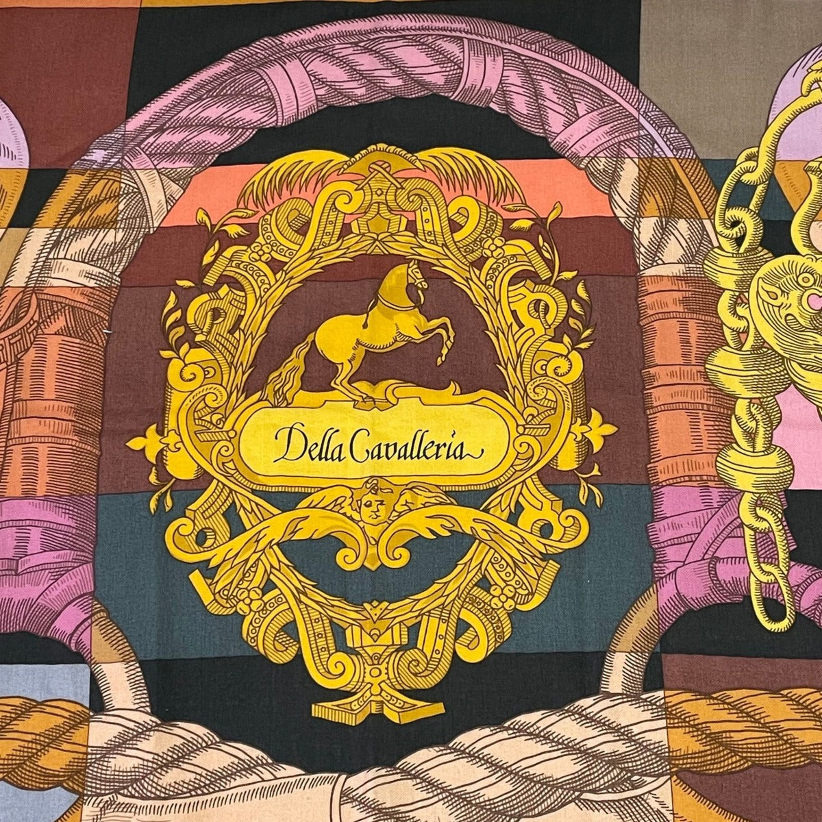 Hermes Scarf Carre 140 Large Della Cavalleria Multicolor — view 6