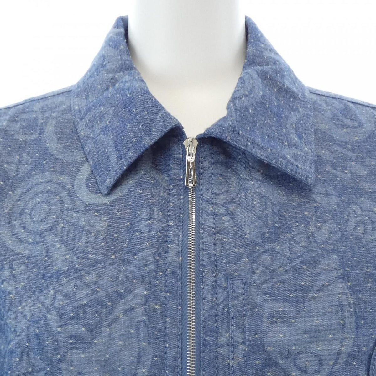 Hermes Dress Blue 38 Transparency — view 5