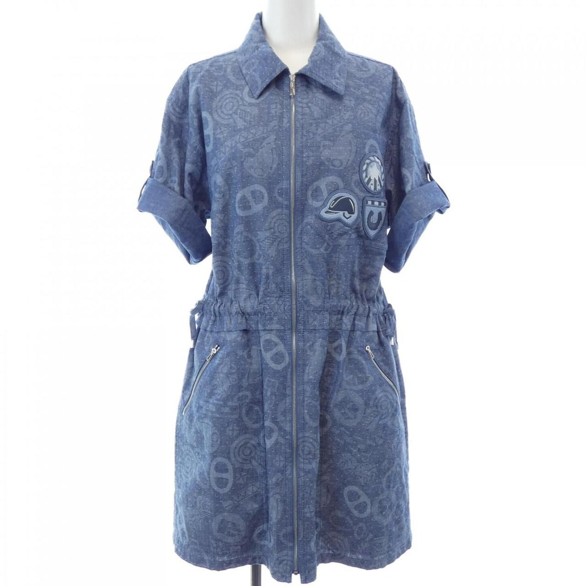 Hermes Dress Blue 38 Transparency