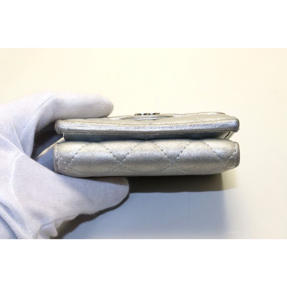 Chanel 31 Quilted Leather Trifold Wallet — view 3