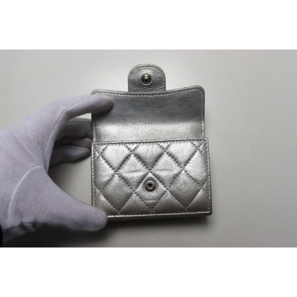 Chanel 31 Quilted Leather Trifold Wallet — view 5