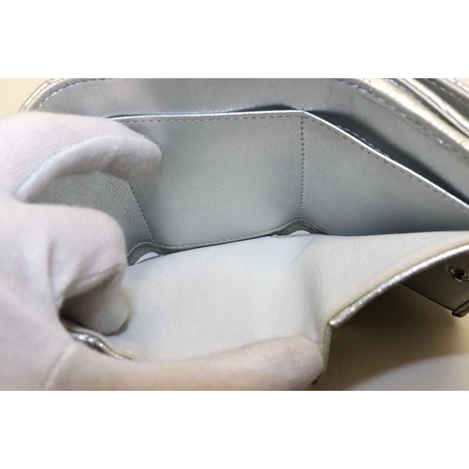 Chanel 31 Quilted Leather Trifold Wallet — view 7