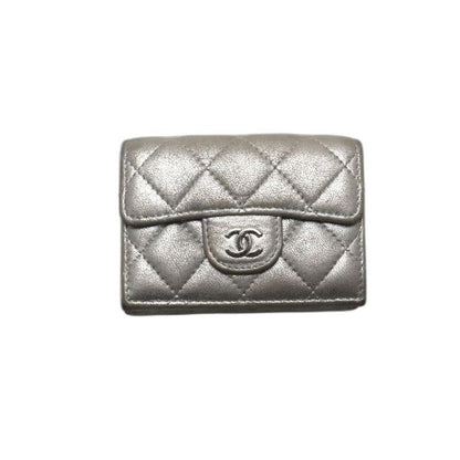 Chanel 31 Quilted Leather Trifold Wallet