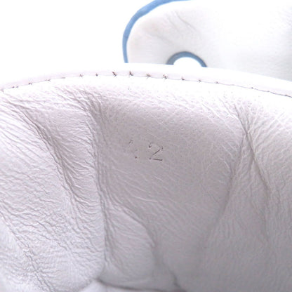 Hermes Leather Series Motif Logo High Cut Sneakers Light Blue — view 9
