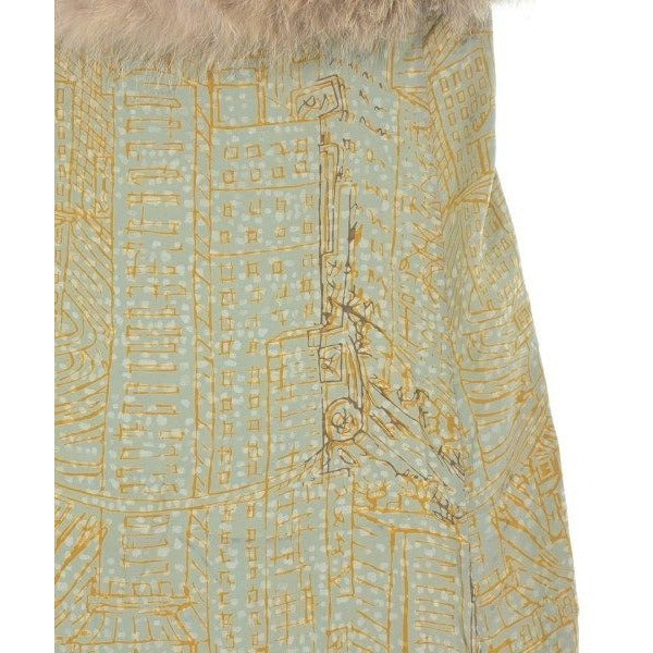 Hermes Long Maxi Length Skirt Green Master Do — view 4