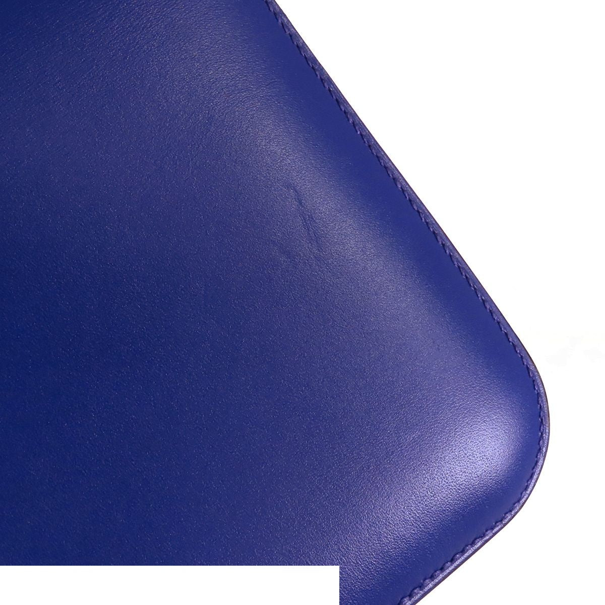 Hermes Constance 3 Mini 18 Blue Electric Gold Tadelakt Shoulder Bag — view 7