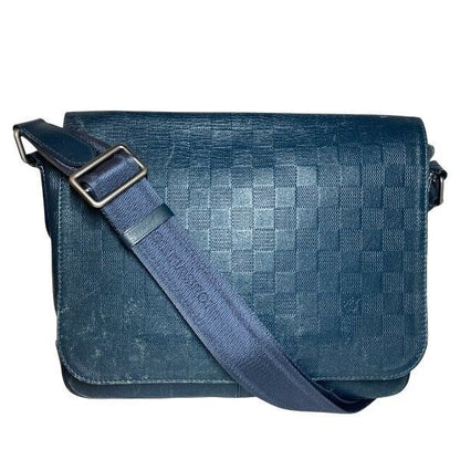 Louis Vuitton Damier Infini District PM Shoulder Bag