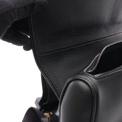Dior Waist Bag Erl Saddle Black Leather — view 5