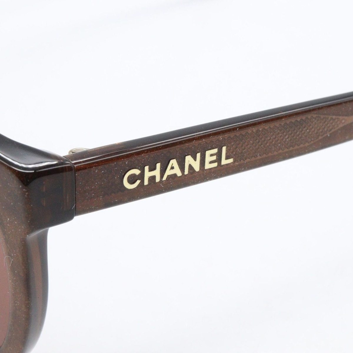 Chanel Sunglasses C5 Brown Eyewear — view 5