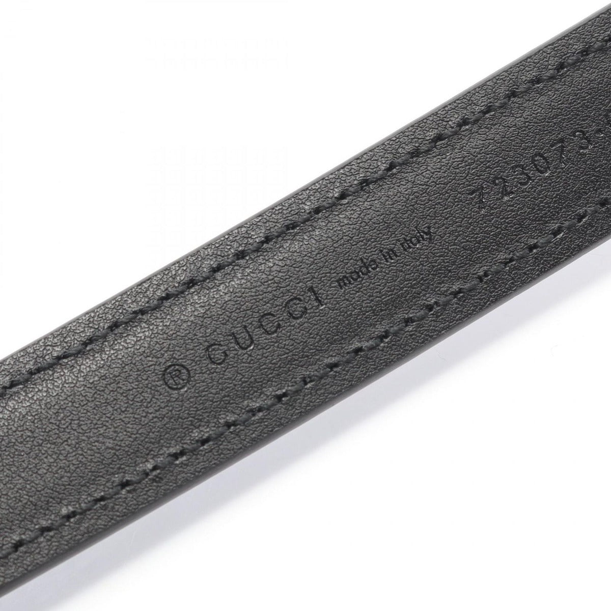 Gucci Belt Blondie Slim Black Leather — view 4