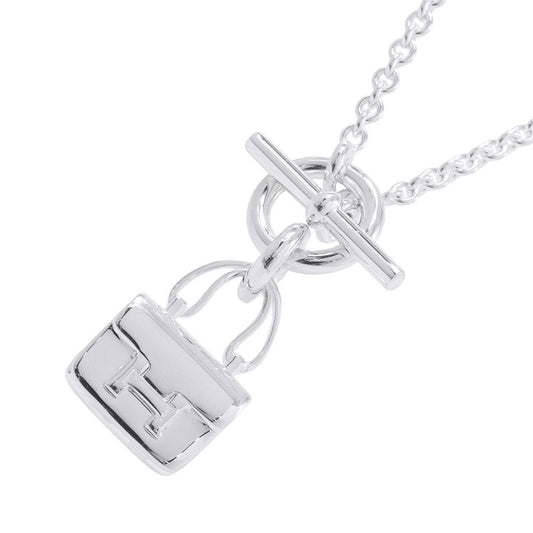 Hermes Necklace Amulet Constance Pendant Silver
