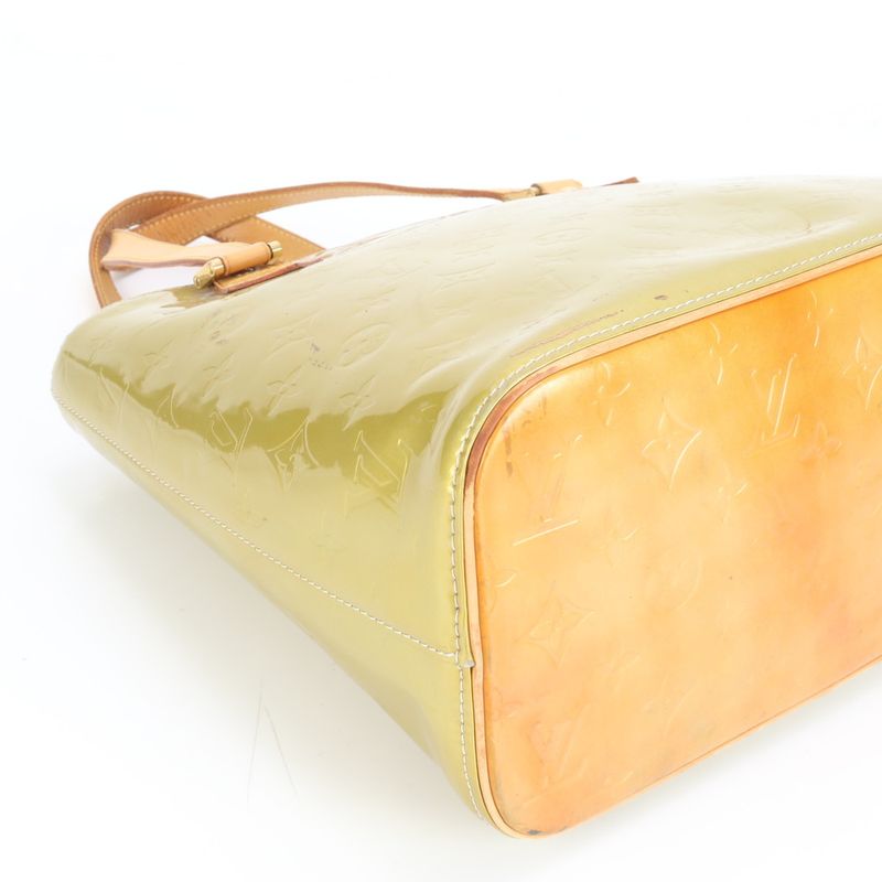 Louis Vuitton Monogram Vernis Houston M91053 Leather Tote Bag Shoulder Hand