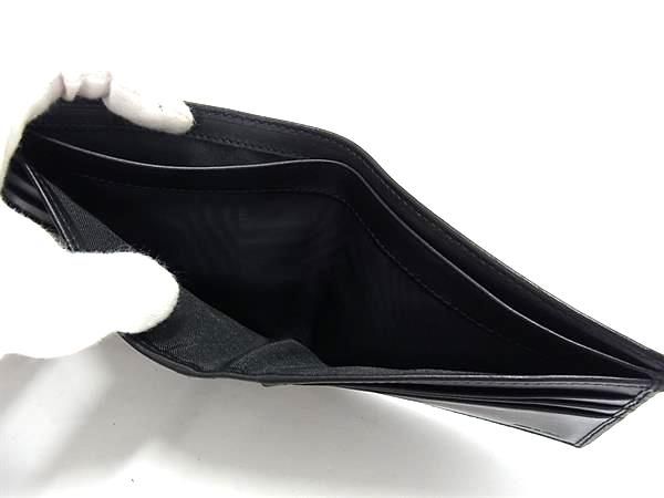 Fendi Zucca Pattern Zucchino Canvas And Leather Bifold Wallet Black