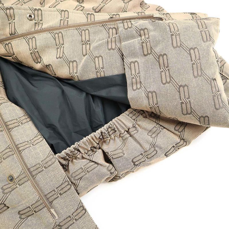 Balenciaga 2022aw BB Jacket Logo Patted Jacket 681885 Tml33 Beige 46